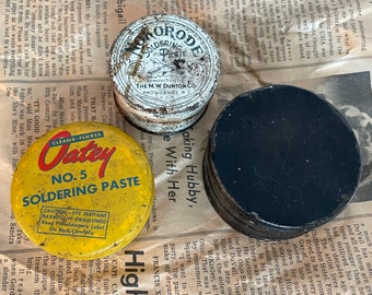 Colección de estaño de pasta de soldadura