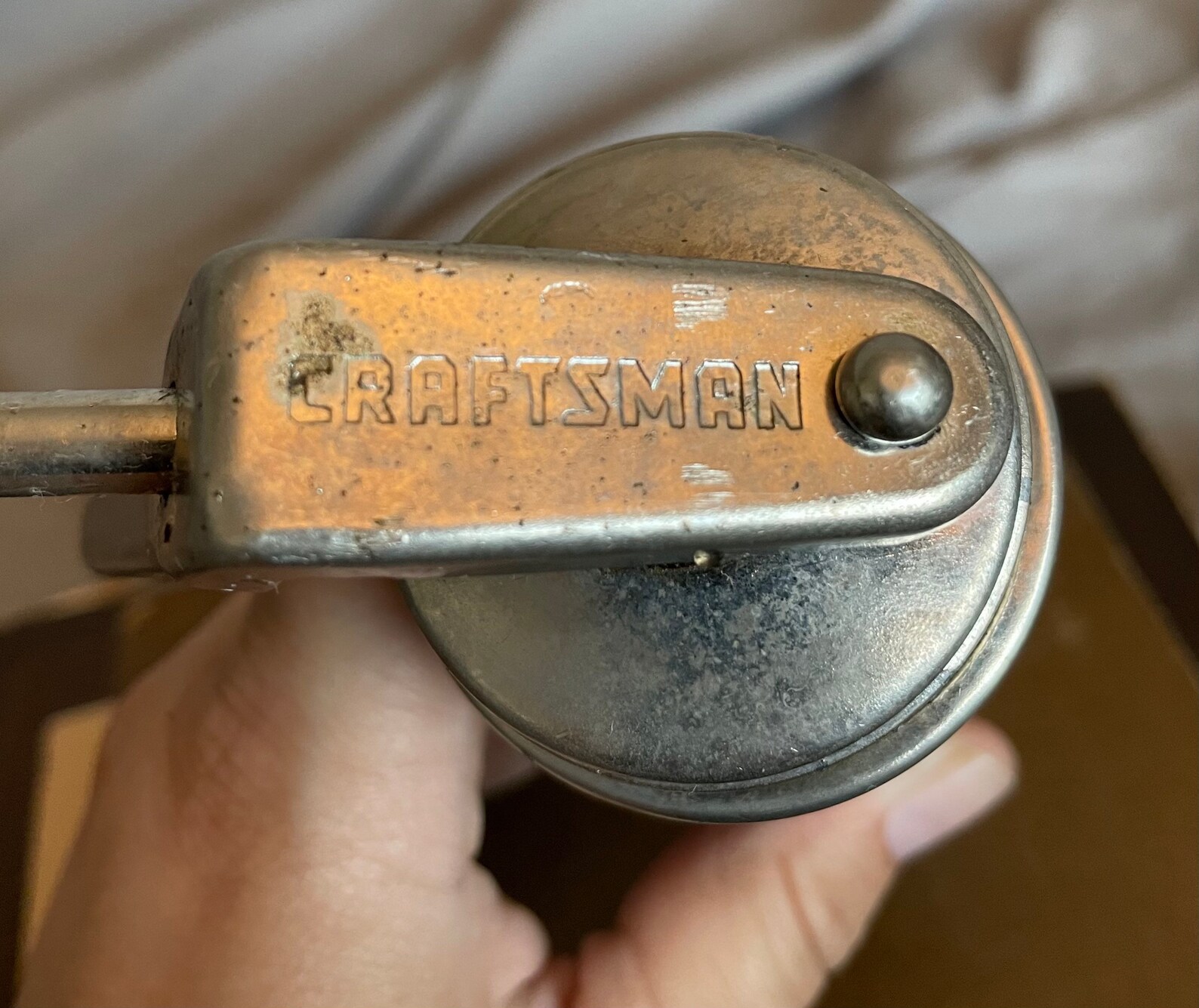 Craftsman grease gun from the 60s | Etsy