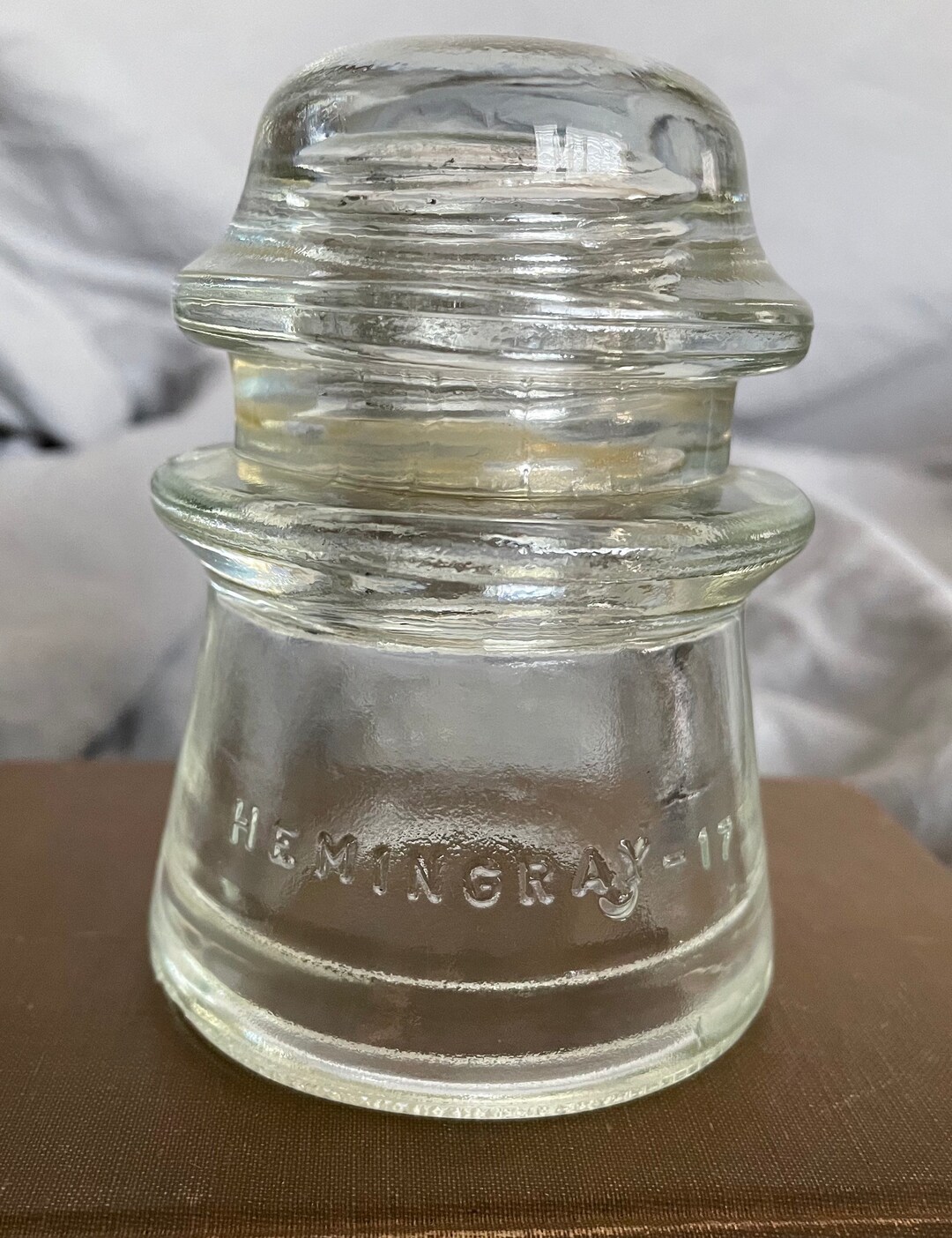 Hemingray 17 Hemingray 17 Antique Glass Telephone Insulator 7-58 - Etsy