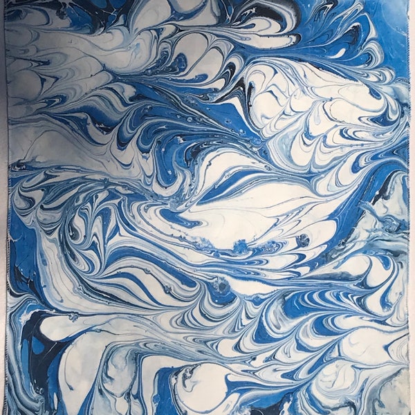 Marbled Fabric Etsy