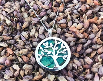 Heathergems Tree of Life Sterling Silver Pendant | Handcrafted Jewellery | Made In Scotland