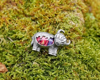 Highland Cow Brooch | Heathergems, Silver Plated, Scottish Jewellery