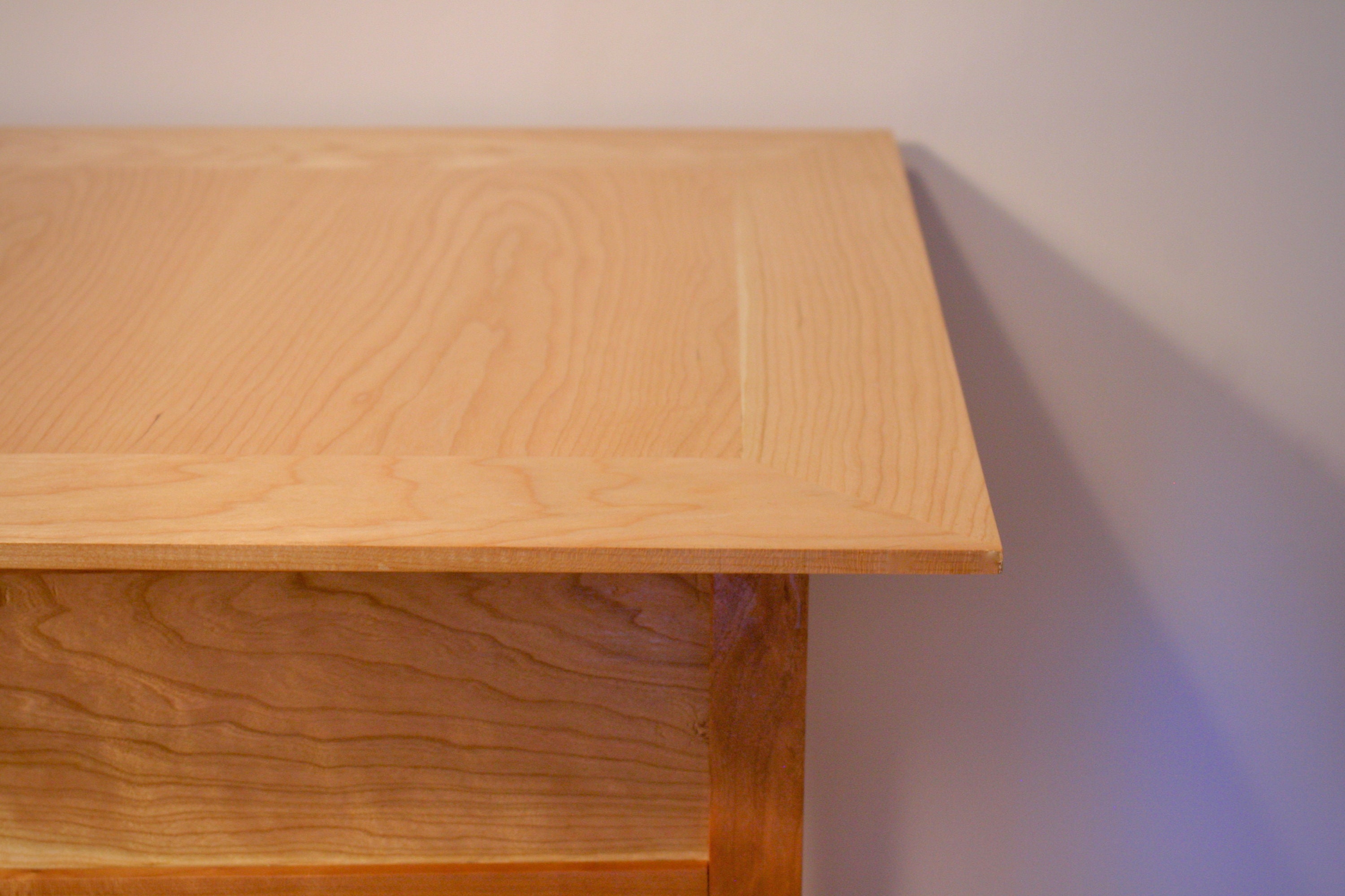 End Table Cherry Shaker End Table Wood Nightstand Wooden Etsy Canada