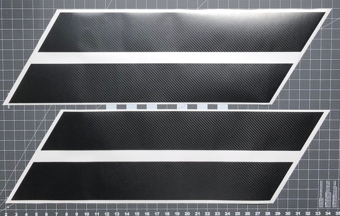 Fender Hash Marks Stripes Dodge Hemi Charger Challenger Ram Etsy