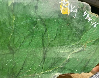 Bc Jade Nephrit Grün Roh Jade High Grade 79 KG 56*44*30 CM #48416