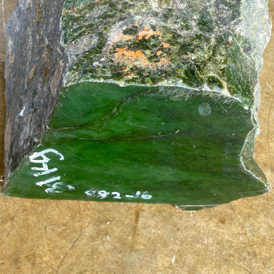 Bc Jade Nephrite Green Rough Jade High Grade 31KG 312620 CM Etsy
