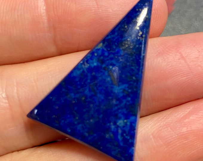 Natural Lapiz Lazuli Freeform Gemstone 32X23 mm #1231-7