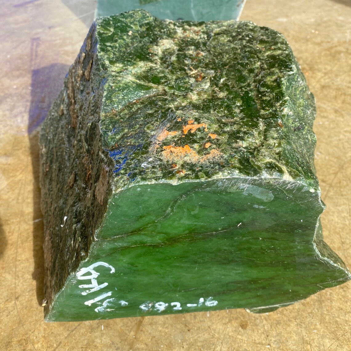 Bc Jade Nephrite Green Rough Jade High Grade 31KG 312620 CM Etsy