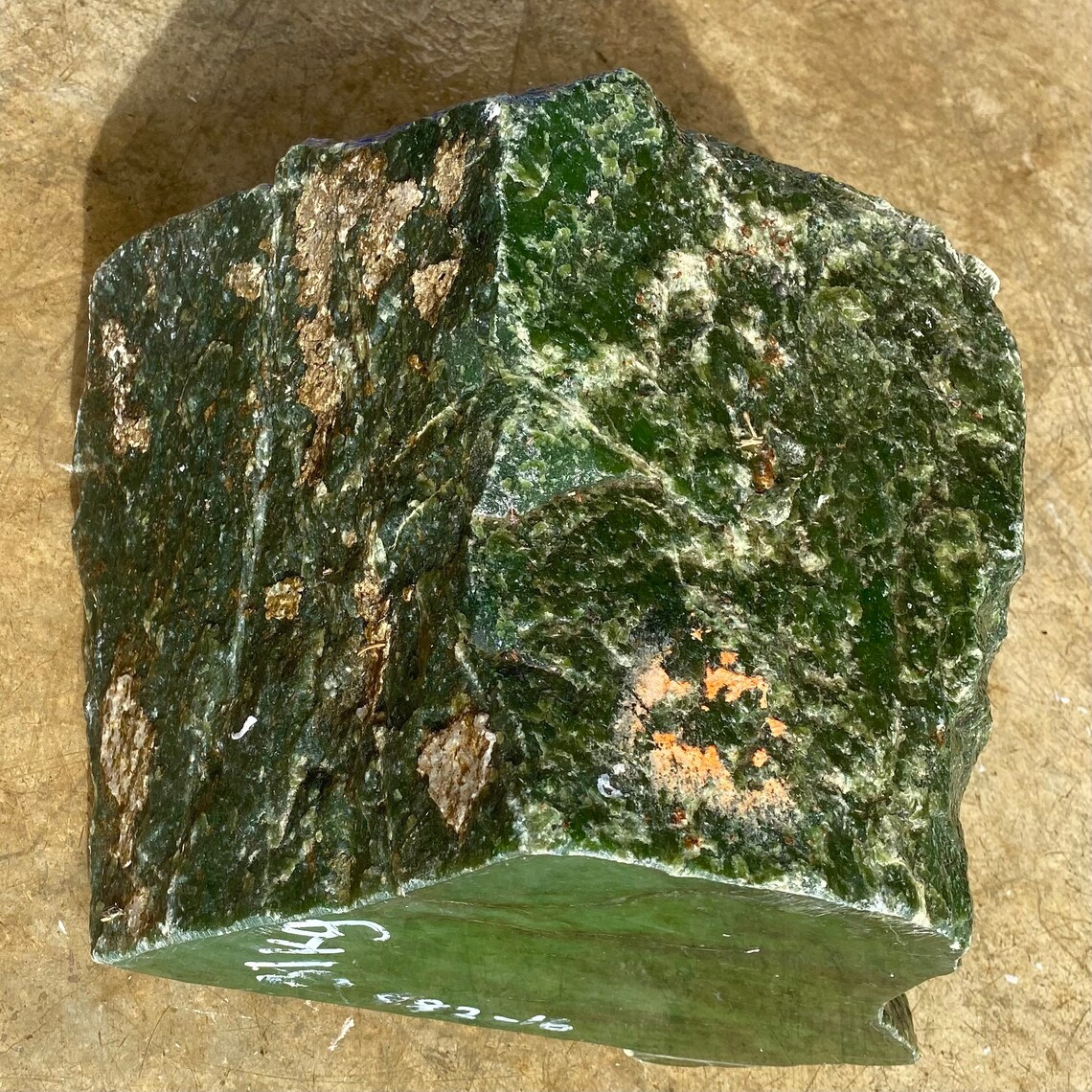 Bc Jade Nephrite Green Rough Jade High Grade 31KG 312620 CM Etsy