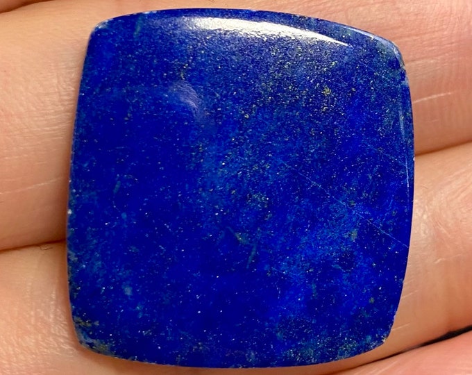 Natural Lapiz Lazuli Freeform Gemstone 26X25 mm #1231-10