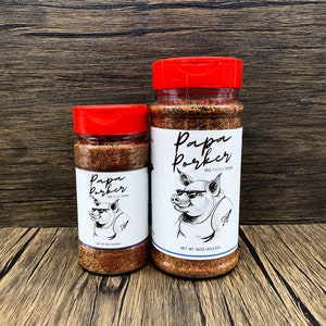 Big Papa’s Steak Gourmet BBQ Spice Rub for Beef or Steak, Seasoning Blend, Barbecue Rubs, bbq Supply, bbq seasoning, Beef Seasoning