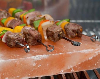 Natural Himalayan Salt Block 8x4x1 – Pink Crystal Salt Slab for Cooking, Grilling, Serving, or Display | Gourmet Gift | Home Wellness Décor