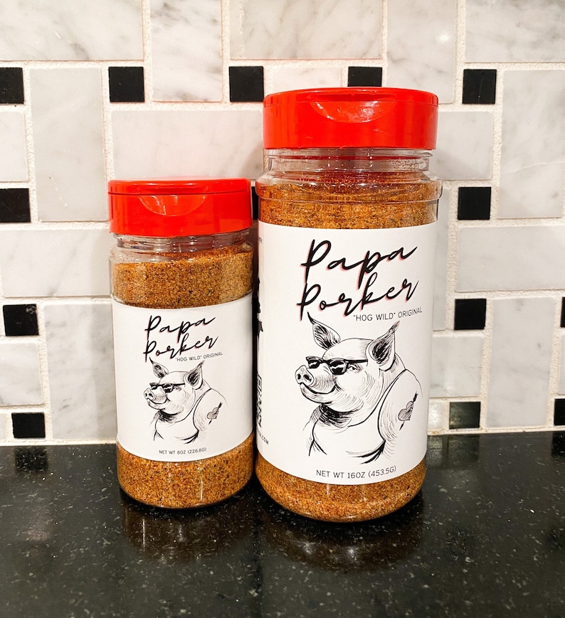 Hog Wild Original Gourmet BBQ Rub for Chicken, Beef, Pork, Lamb, All