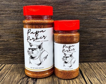 Flamin' Hot Chicken Gourmet BBQ Spice Rub voor kip, kruidenmix, barbecue rubs, bbq-voorraad, bbq-kruiden, hot chicken rub