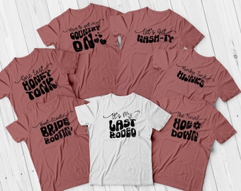 Country Bachelorette Party Shirts - Nashville Inspired! | Last Rodeo & Western Designs