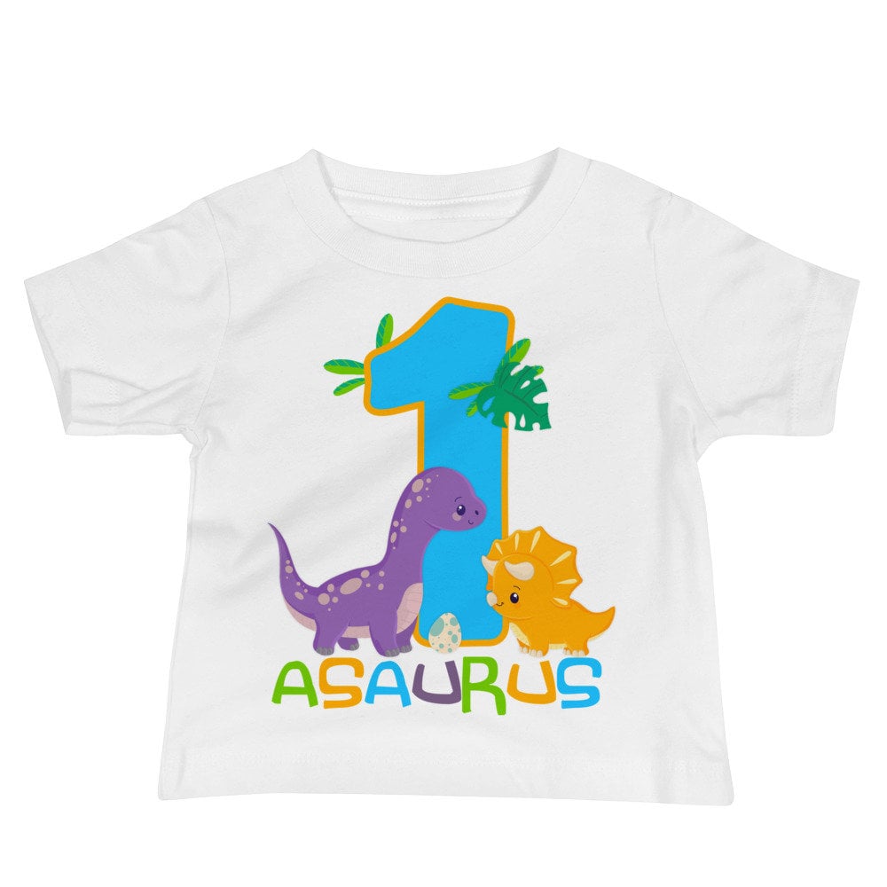 Dinosaur 1st Birthday Shirt, One-asaurs, First Birthday Outfit Boy - Etsy