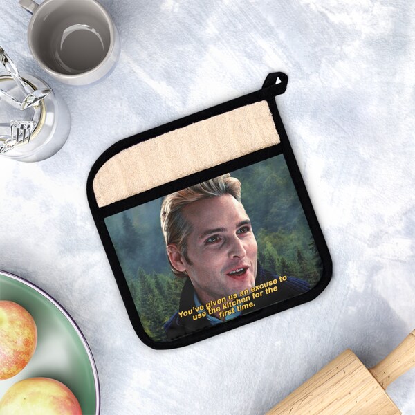 Carlisle Cullen Twilight Pot Holder with Pocket