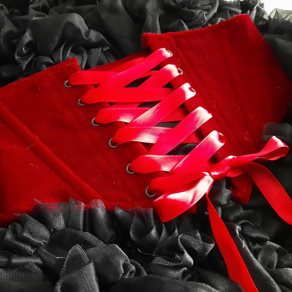 sparkly corset belt