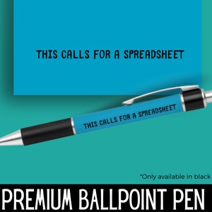 Accountant Gift, Pens, Funny Pens