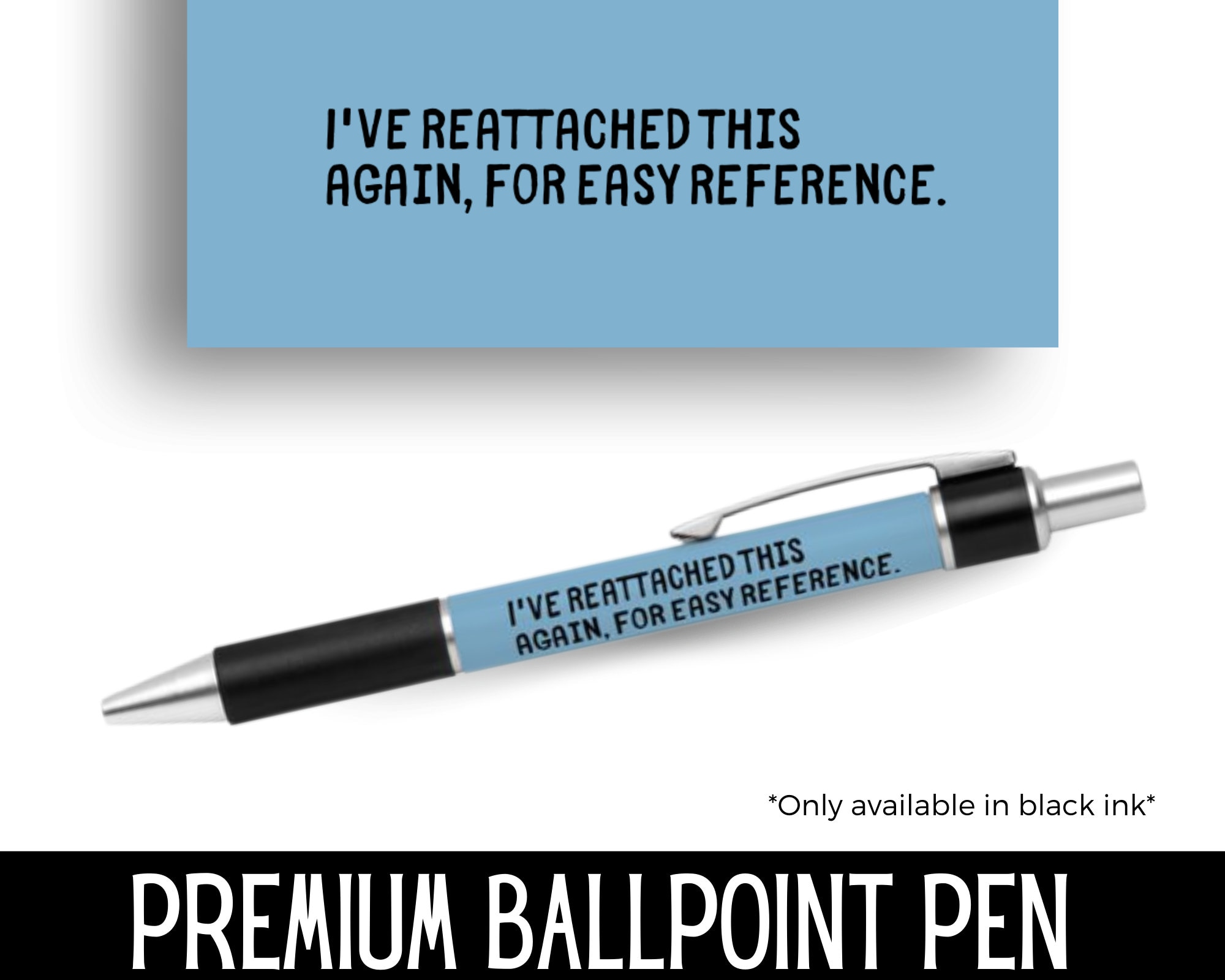 Uncle's Funny Pens - Set 5 Office Pens for Positive Coworkers Vibe, Fun,  Sarcastic, Humorous and little offensive Unique Office Supplies, Funny