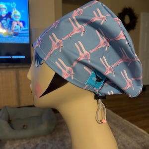 Women&#39;s Scrub hat, head covering, chemo cap~ OB/GYN Speculums