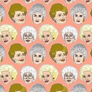 Women's Scrub hat, head covering, chemo cap~ You're a Golden Girl!!