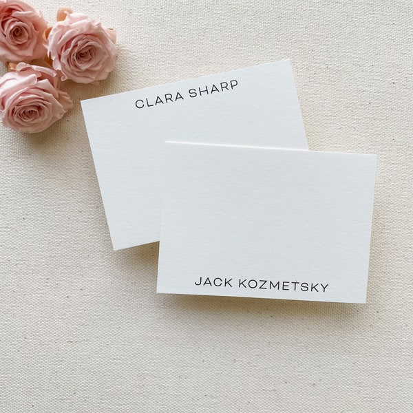 Custom Printed Enclosure Cards Etsy