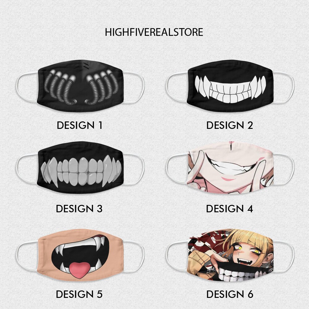Himiko Toga Face Mask Toga Masks BNHA Mask for Mens and Etsy