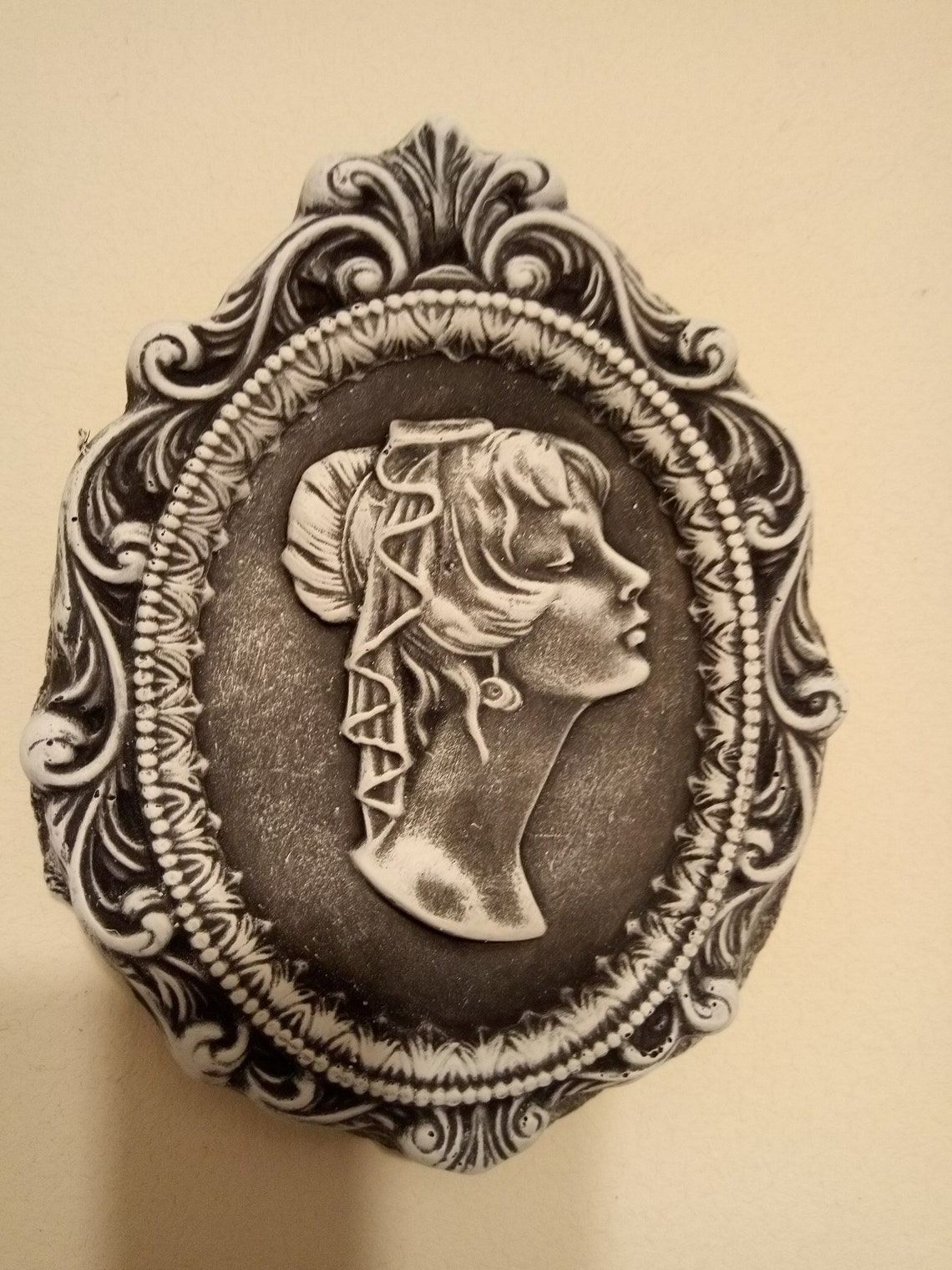 Art Nouveau/ Art Deco Style Two Quality Stone Garden Wall Etsy