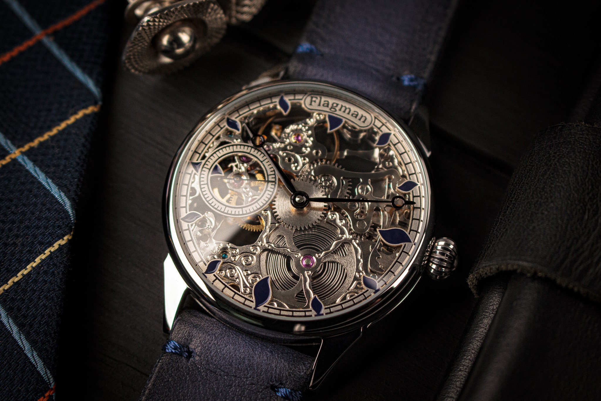 Gents hotsell skeleton watch