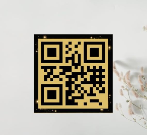 カスタム QR コード、デジタル ダウンロード QR コード、独自の色で