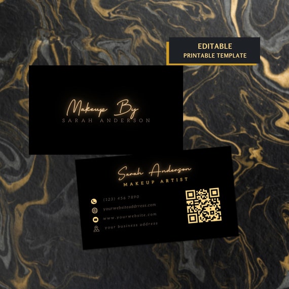 luxury business card