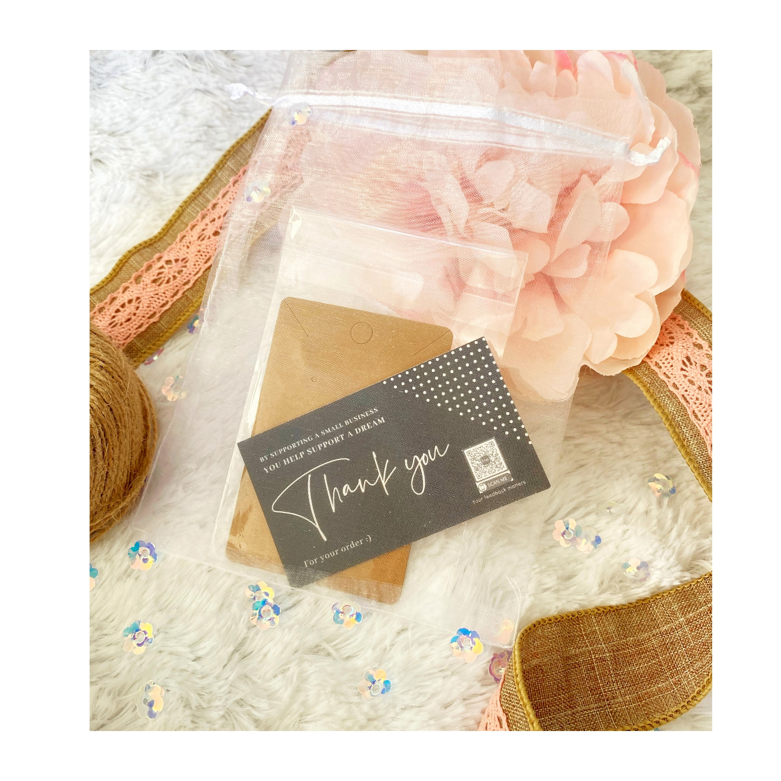 Earrings Packaging Kit For Businesses Card Earrings With Bag Etsy