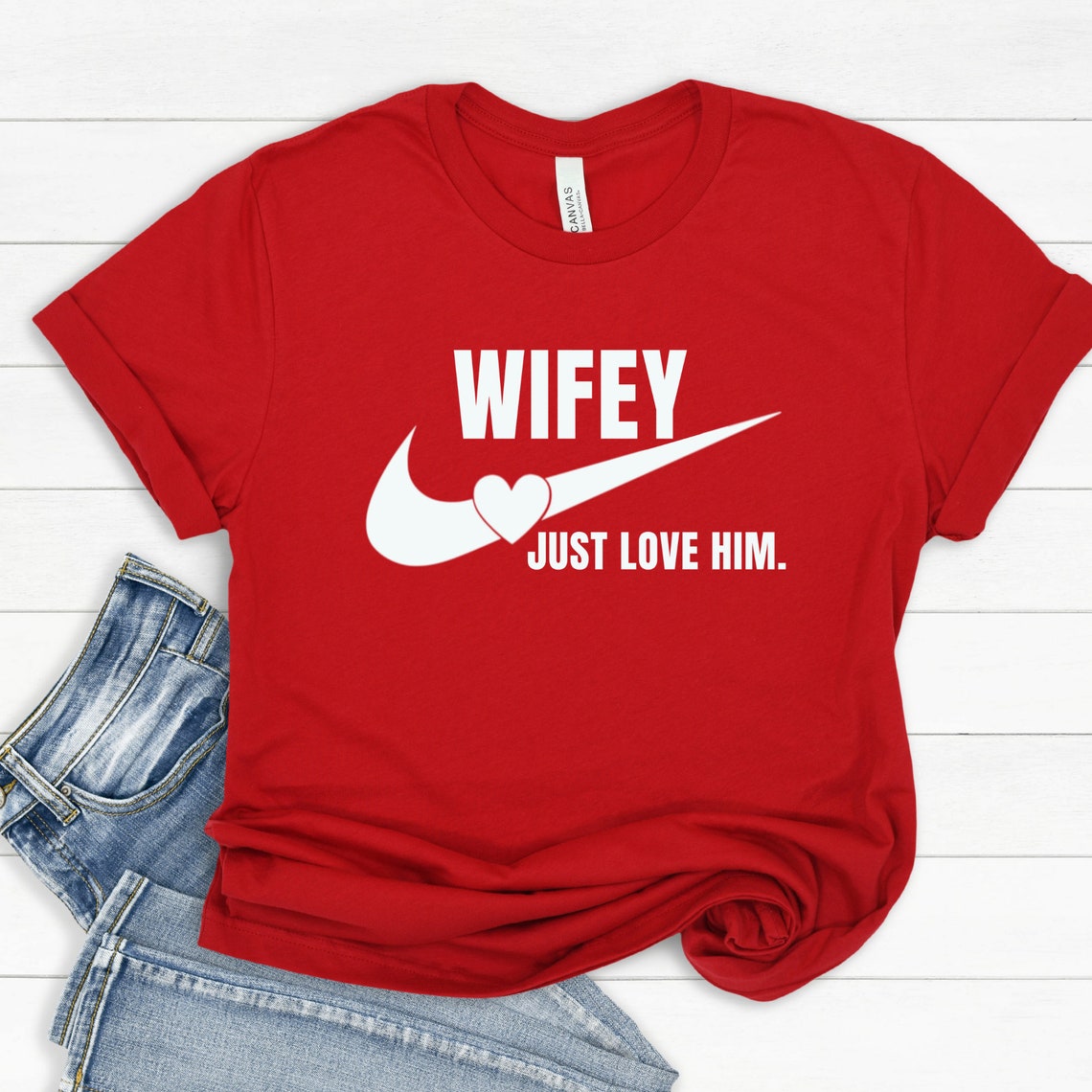 hubby and wifey nike shirts