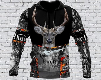 Bow Hunting Hoodie Graphic Sweatshirt Gifts for Men