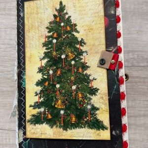 Christmas Card Junk Journal