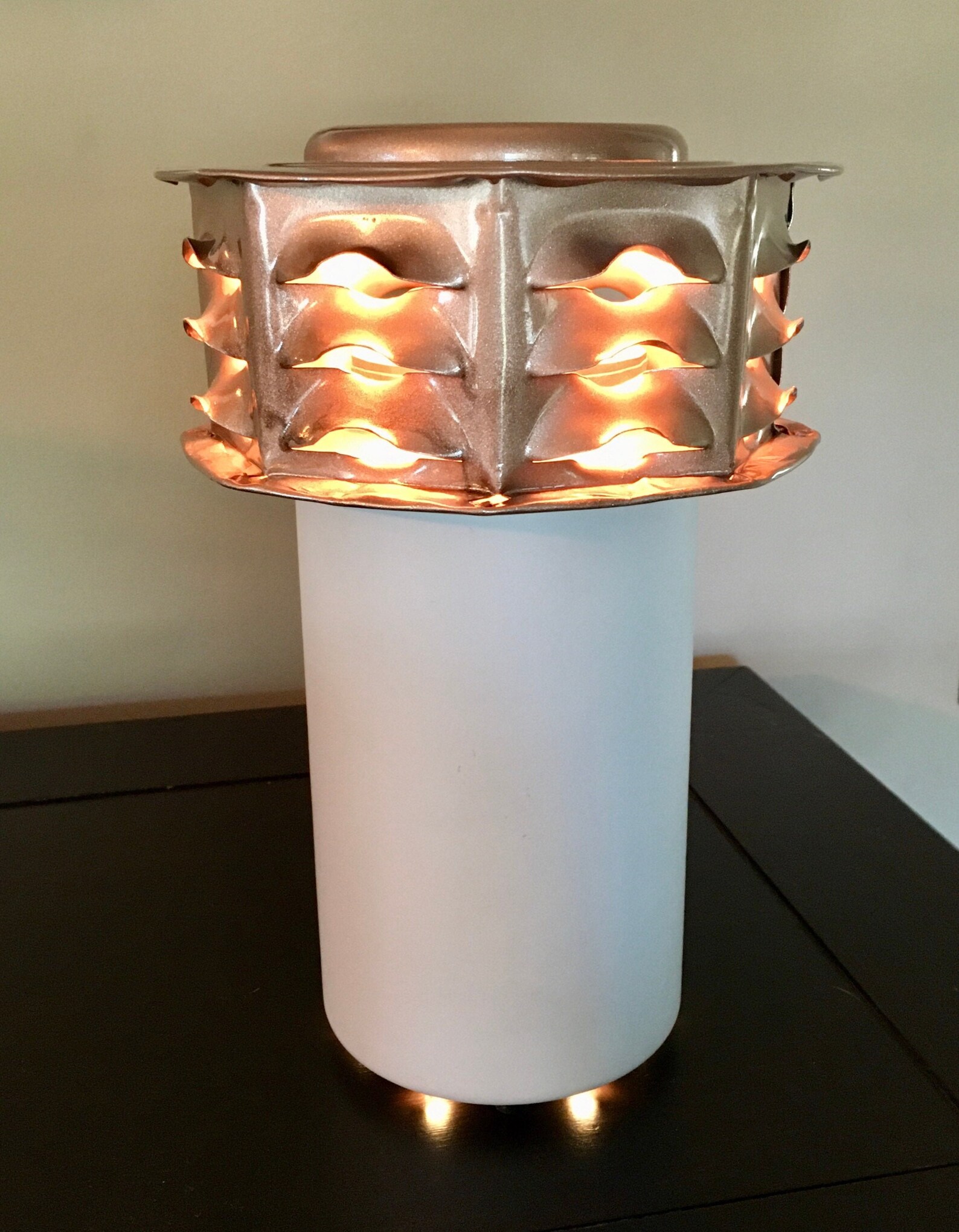 Buy Mini Accent Lamp or Night Light With Aluminum Shade Online in India