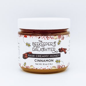 1LB Raw Creamy Cinnamon Honey