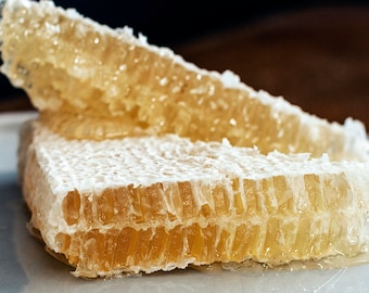 Panal de miel cruda pura