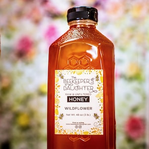 3 LB Raw Wildflower Honey