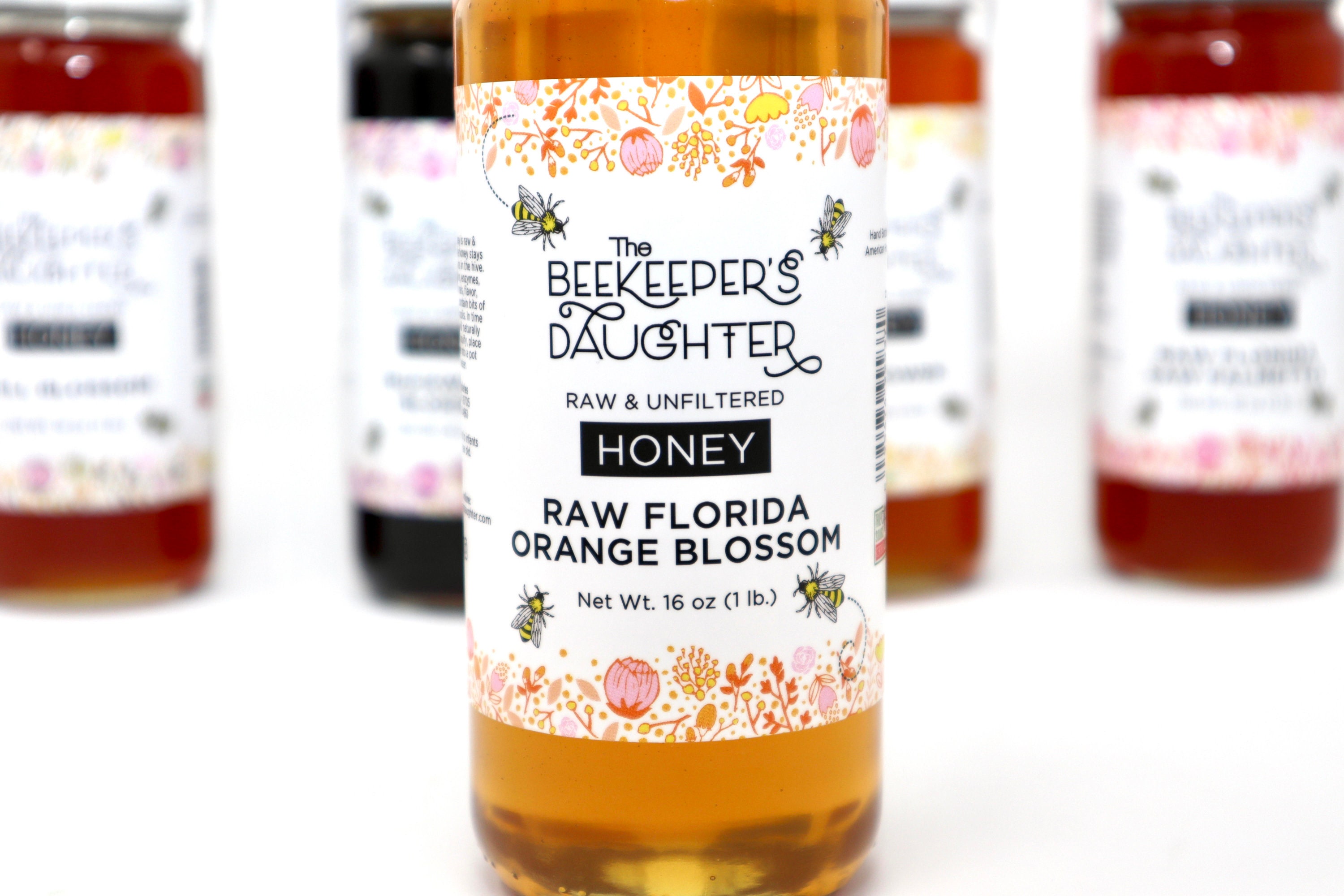 Raw Florida Orange Blossom Honey Etsy