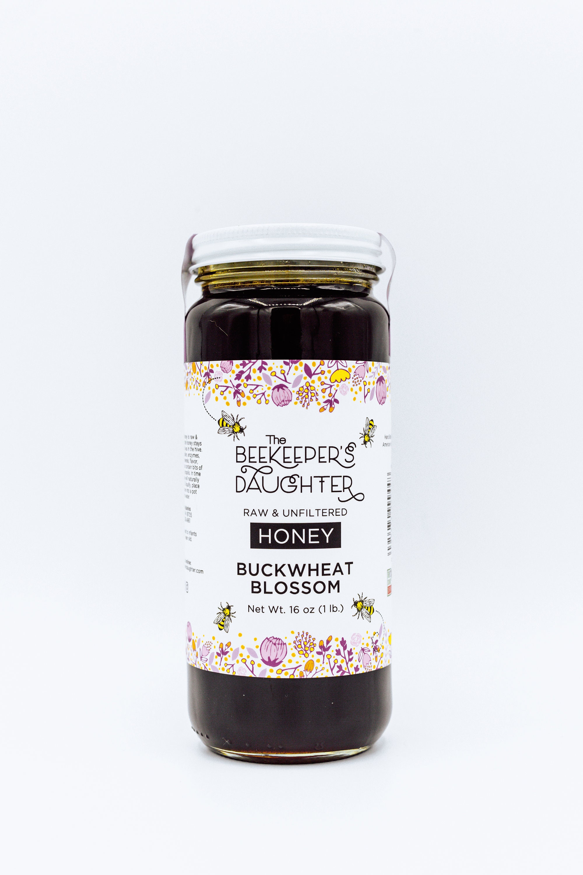 1LB Raw Buckwheat Blossom Honey Etsy