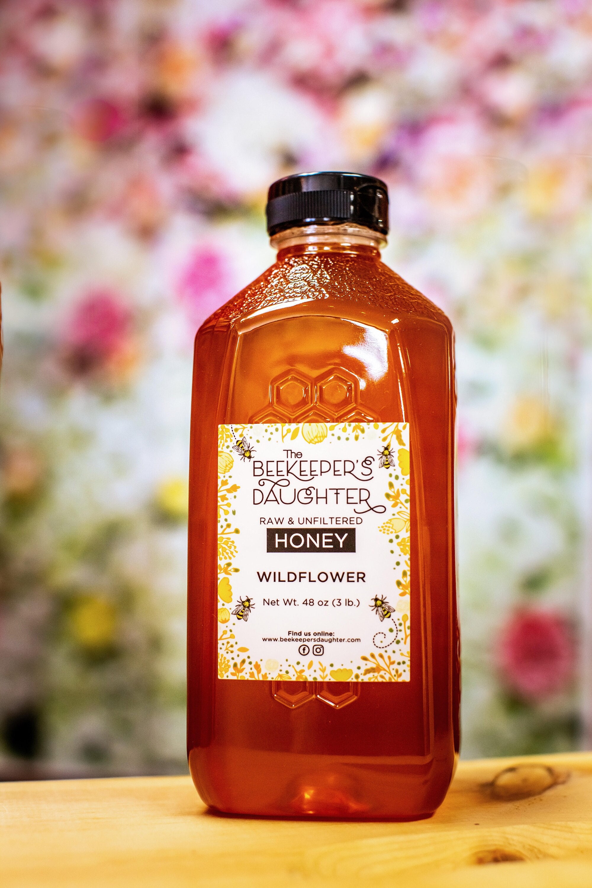 3 LB Raw Wildflower Honey