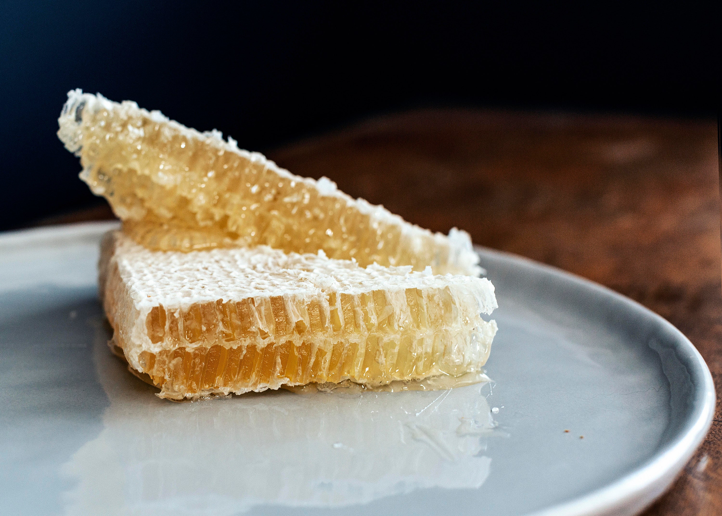 Pure Raw Honey Comb Etsy UK