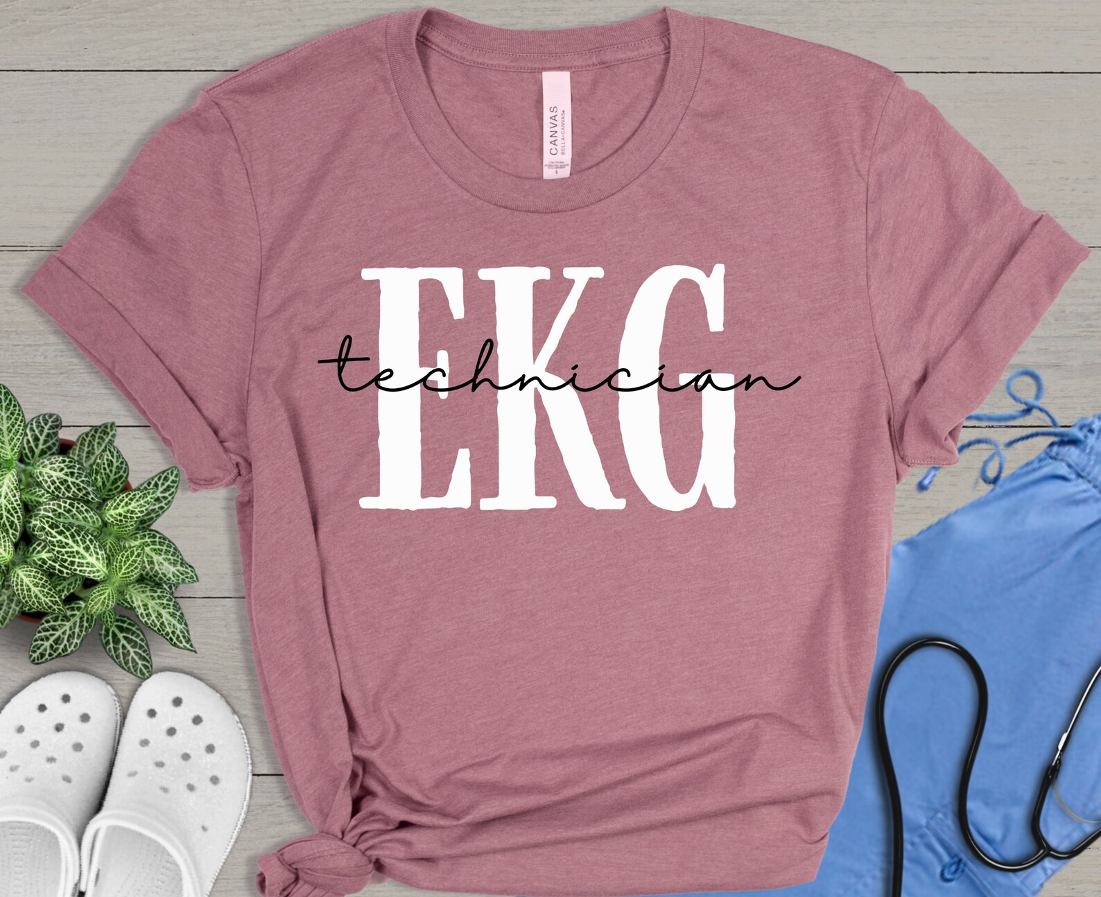 EKG Tech Shirt EKG Technician EKG Monitor Tech Tshirt