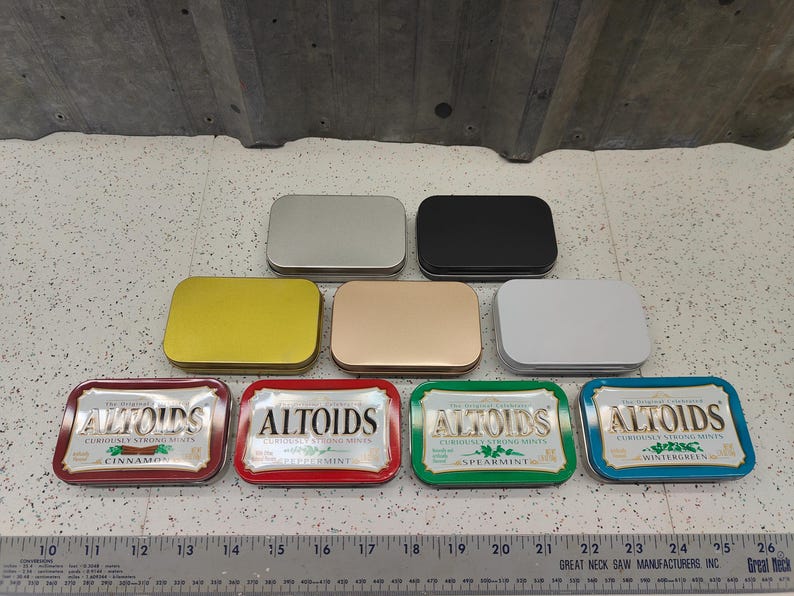 Seven Stars Altoids Tin Insert Organizer 3D Printed PLA - 7 Slot ...
