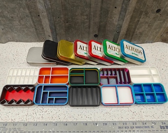 Lot of 10 #9 Seven Star Altoids Tin Tray Insert Organizer