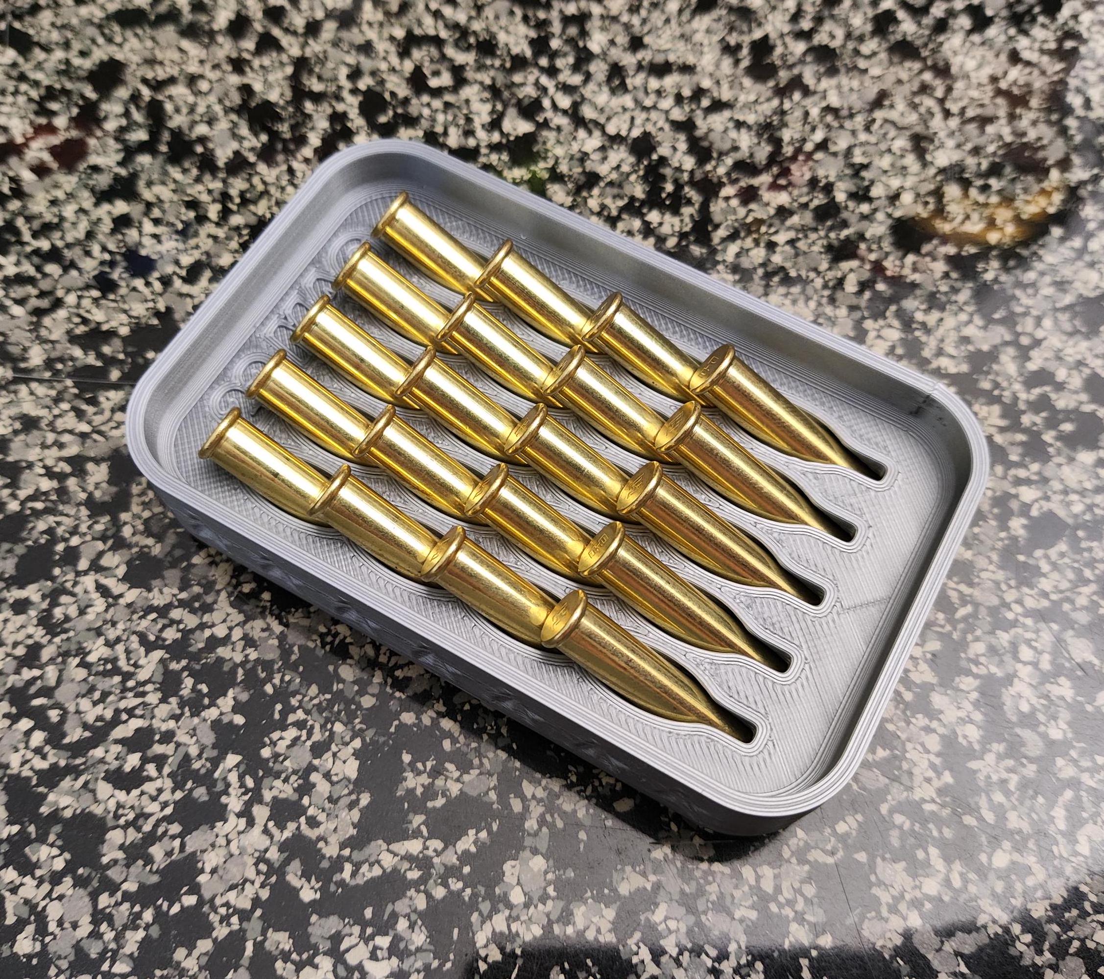 Seven Star Altoids Tin Tray Insert Bugout Gift Hunting Ammo Organizer with 20 Slot 22WMR 22MAG - Made in USA