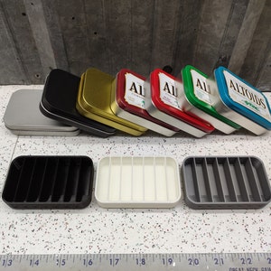 Seven Star Altoids Tin Tray Insert Organizer Pill Medicine Storage Bugout 1 Week Pill Box AM PM w/ 7 slots with Days / Monday - Sunday