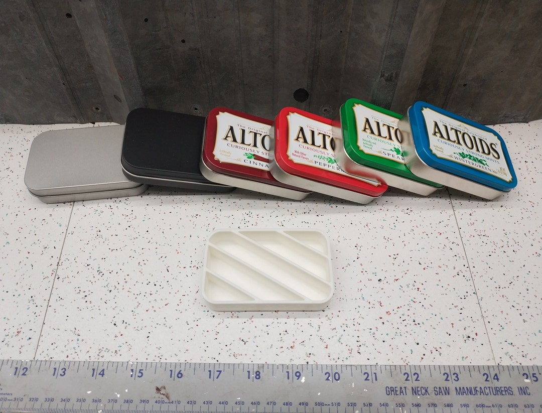 Altoids Tin Insert: 3D Printed 5-slot Organizer - Etsy